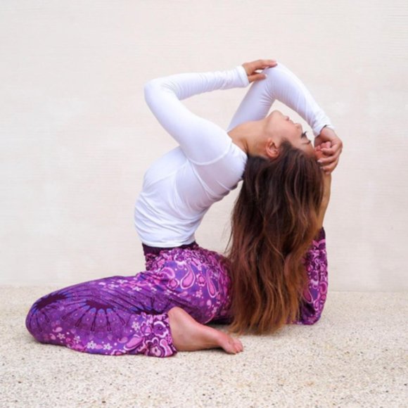 one tribe apparel Pants - 1 LEFT WFH Loungewear Harem Pants perfect for yoga